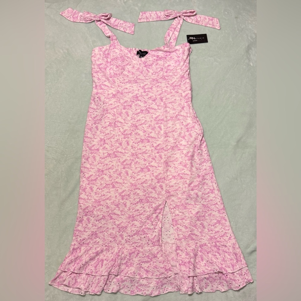Pink Floral Dress